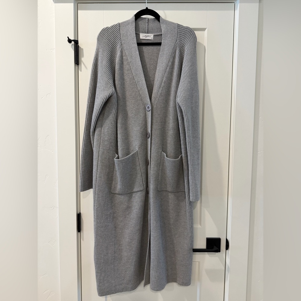 Brand New Vintage Gray Foster Cardigan - size M